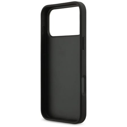 Futrola za Apple iPhone 17 Pro Max, Guess, 4G Grained Big and Classic Logo, Crna
