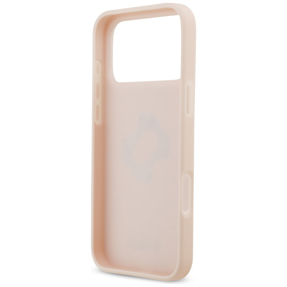 Futrola za Apple iPhone 17 Pro Max, Guess, 4G Grained Big and Classic Logo, Roze