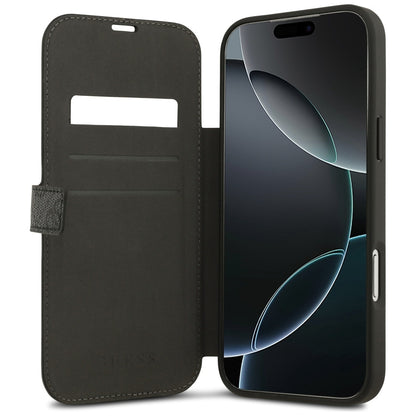 Futrola za Apple iPhone 17 Pro Max, Guess, 4G Metal Logo, Crna