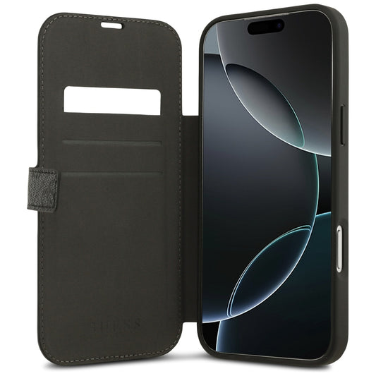 Futrola za Apple iPhone 17 Pro Max, Guess, 4G Metal Logo, Crna