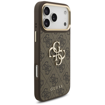 Futrola za Apple iPhone 17 Pro Max, Guess, Big 4G Classic Logo with Big Strap, Braon