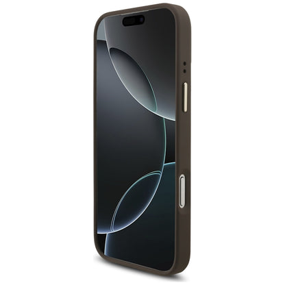Futrola za Apple iPhone 17 Pro Max, Guess, Big 4G Classic Logo with Big Strap, Braon