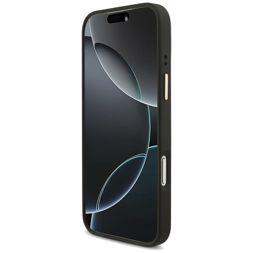 Futrola za Apple iPhone 17 Pro Max, Guess, Big 4G Classic Logo with Big Strap, Crna