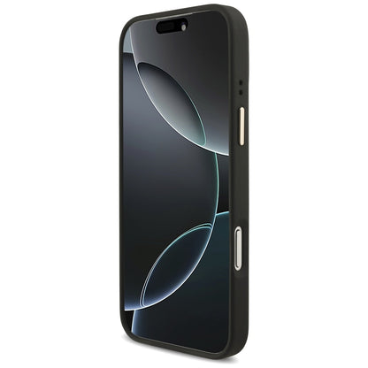 Futrola za Apple iPhone 17 Pro Max, Guess, Big 4G Classic Logo with Big Strap, Crna