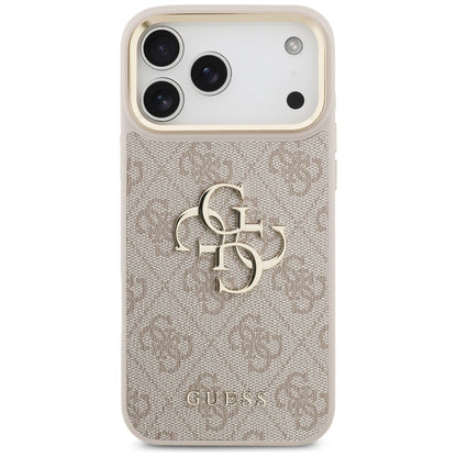 Futrola za Apple iPhone 17 Pro Max, Guess, Big 4G Classic Logo with Big Strap, Roze