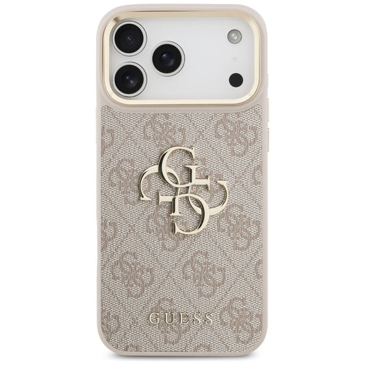 Futrola za Apple iPhone 17 Pro Max, Guess, Big 4G Classic Logo with Big Strap, Roze