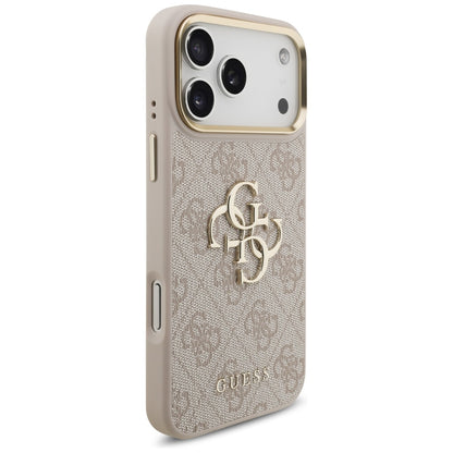 Futrola za Apple iPhone 17 Pro Max, Guess, Big 4G Classic Logo with Big Strap, Roze