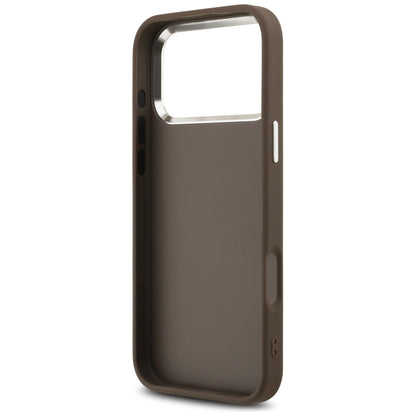 Futrola za Apple iPhone 17 Pro Max, Guess, Big 4G Logo Classic, Braon Srebrna