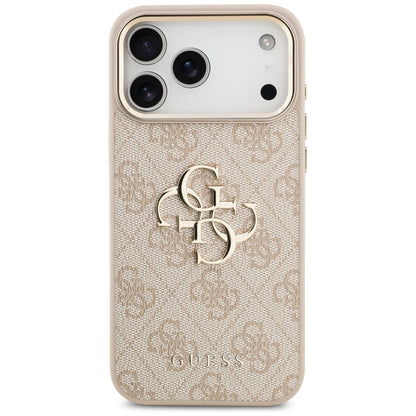 Futrola za Apple iPhone 17 Pro Max, Guess, Big 4G Logo Classic, Zlatno Roze