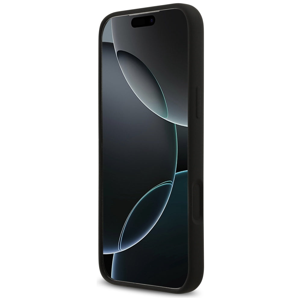 Futrola za Apple iPhone 17 Pro Max, Guess, Big 4G Script, Crna