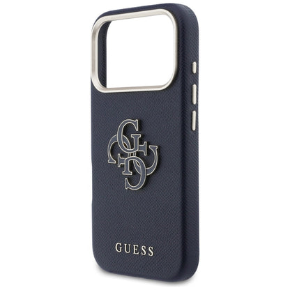 Futrola za Apple iPhone 17 Pro Max, Guess, Resin Logo, Plava