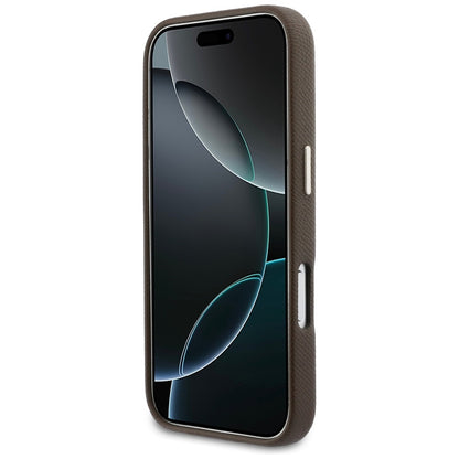 Futrola za Apple iPhone 17 Pro Max, Guess, Resin Logo, Braon