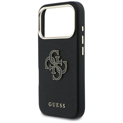 Futrola za Apple iPhone 17 Pro Max, Guess, Resin Logo, Crna