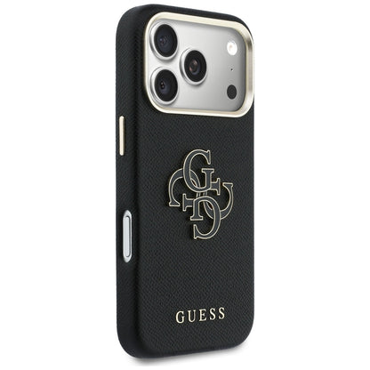 Futrola za Apple iPhone 17 Pro Max, Guess, Resin Logo, Crna