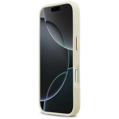 Futrola za Apple iPhone 17 Pro Max, Karl Lagerfeld, Script Logo, Bež