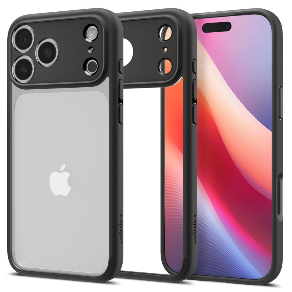 Futrola za Apple iPhone 17 Pro Max, Spigen, Ultra Hybrid, Mat Crna