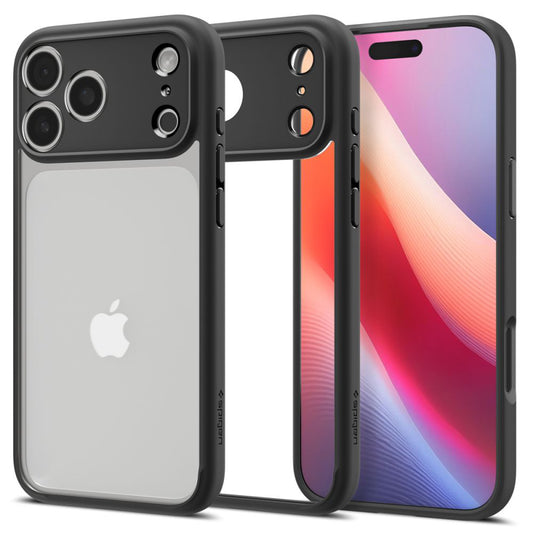 Futrola za Apple iPhone 17 Pro Max, Spigen, Ultra Hybrid, Mat Crna