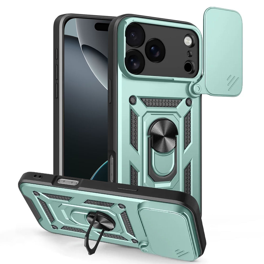 Futrola za Apple iPhone 17 Pro Max, Techsuit, CamShield, Zelena