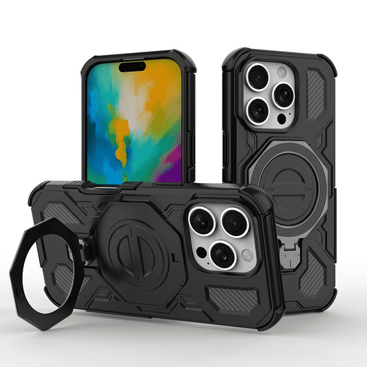 Futrola za Apple iPhone 17 Pro Max, Techsuit, Carbon Shield Pro, Crna