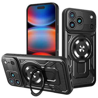 Futrola za Apple iPhone 17 Pro Max, Techsuit, RuggedCam, Crna