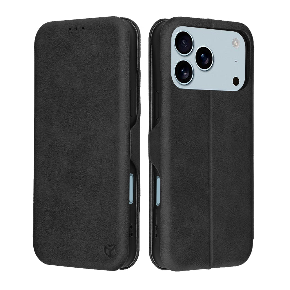 Futrola za Apple iPhone 17 Pro Max, Techsuit, Safe Wallet Plus, Crna