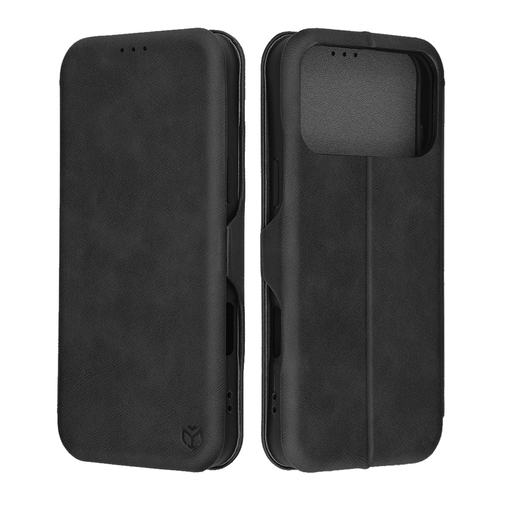 Futrola za Apple iPhone 17 Pro Max, Techsuit, Safe Wallet Plus, Crna