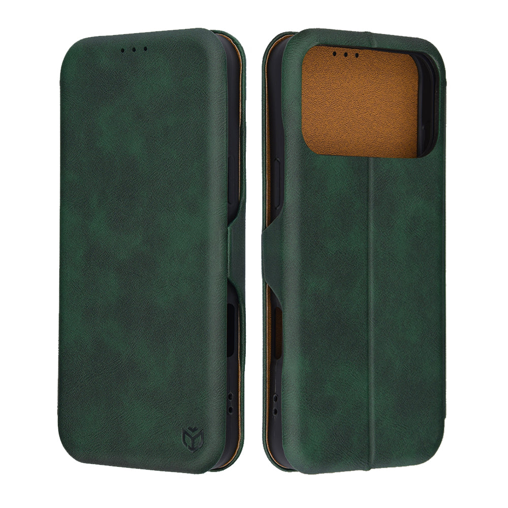 Futrola za Apple iPhone 17 Pro Max, Techsuit, Safe Wallet Plus, Zelena