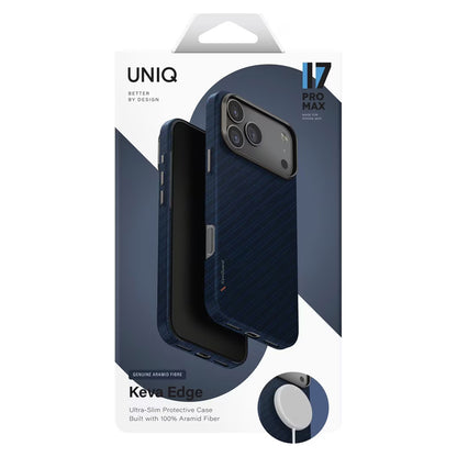 Futrola MagSafe za Apple iPhone 17 Pro Max, UNIQ, Keva MagClick, Tamnoplava