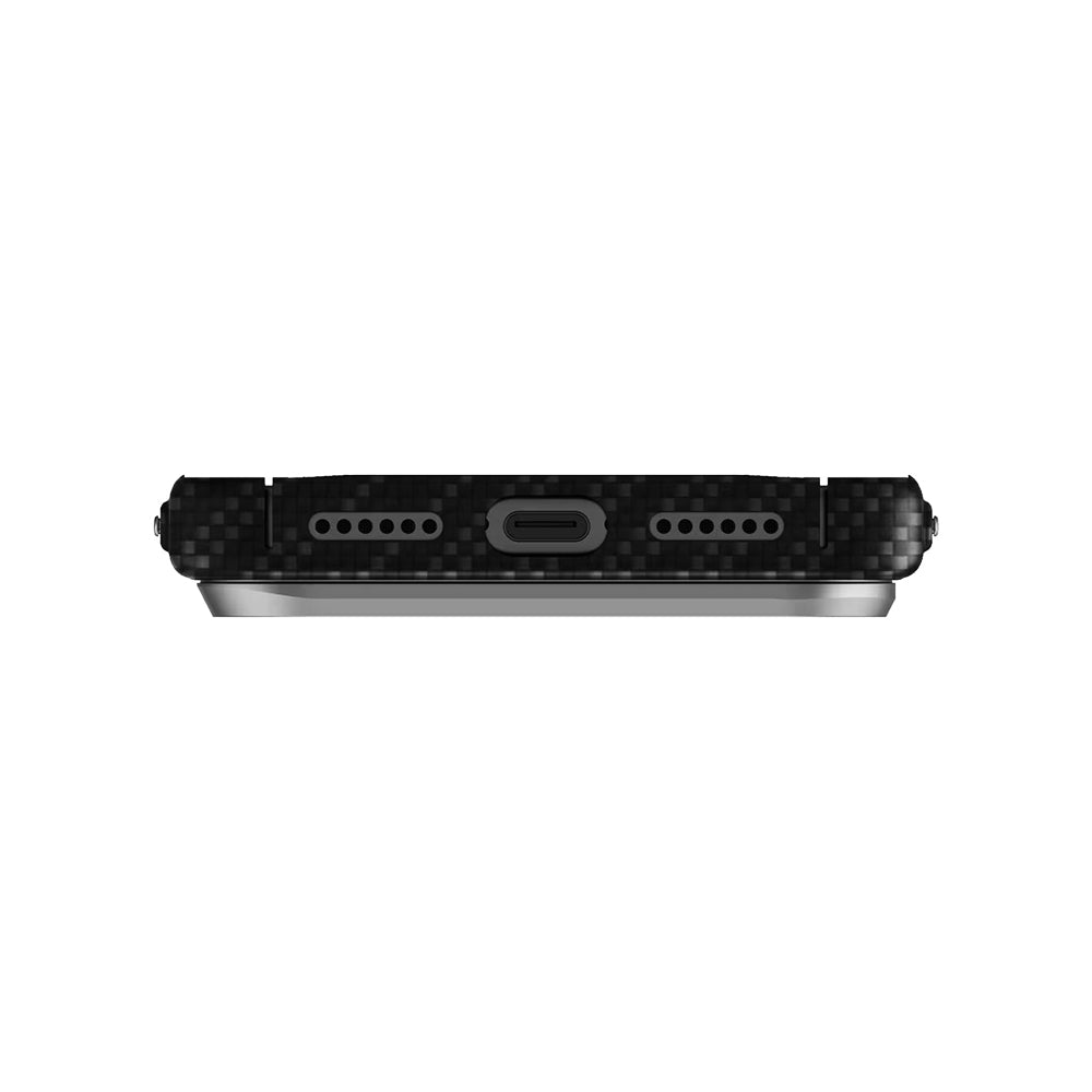 Futrola MagSafe za Apple iPhone 17 Pro Max, UNIQ, Keva MagClick, Tamno Siva