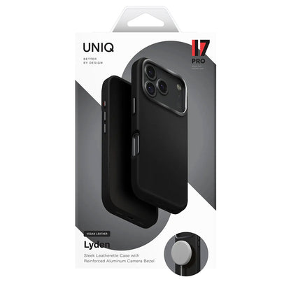 Futrola za Apple iPhone 17 Pro Max, UNIQ, Lyden Leatherette, Siva