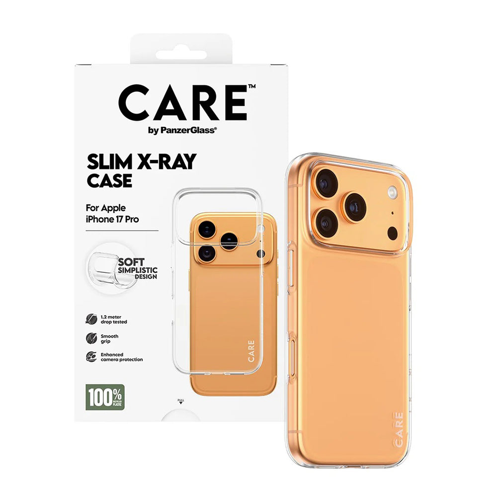 Futrola za Apple iPhone 17 Pro, PanzerGlass, Care Fashionable X-ray, Transparentna