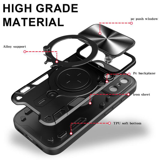 Futrola za Apple iPhone 17 Pro, Techsuit, CamGuard Pro, Zlatno Roze