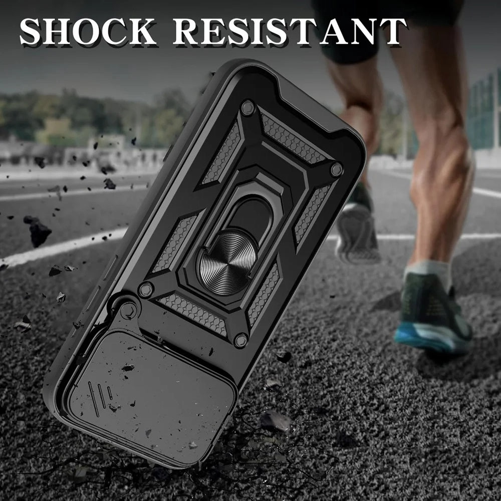 Futrola za Apple iPhone 17 Pro, Techsuit, CamShield, Crna