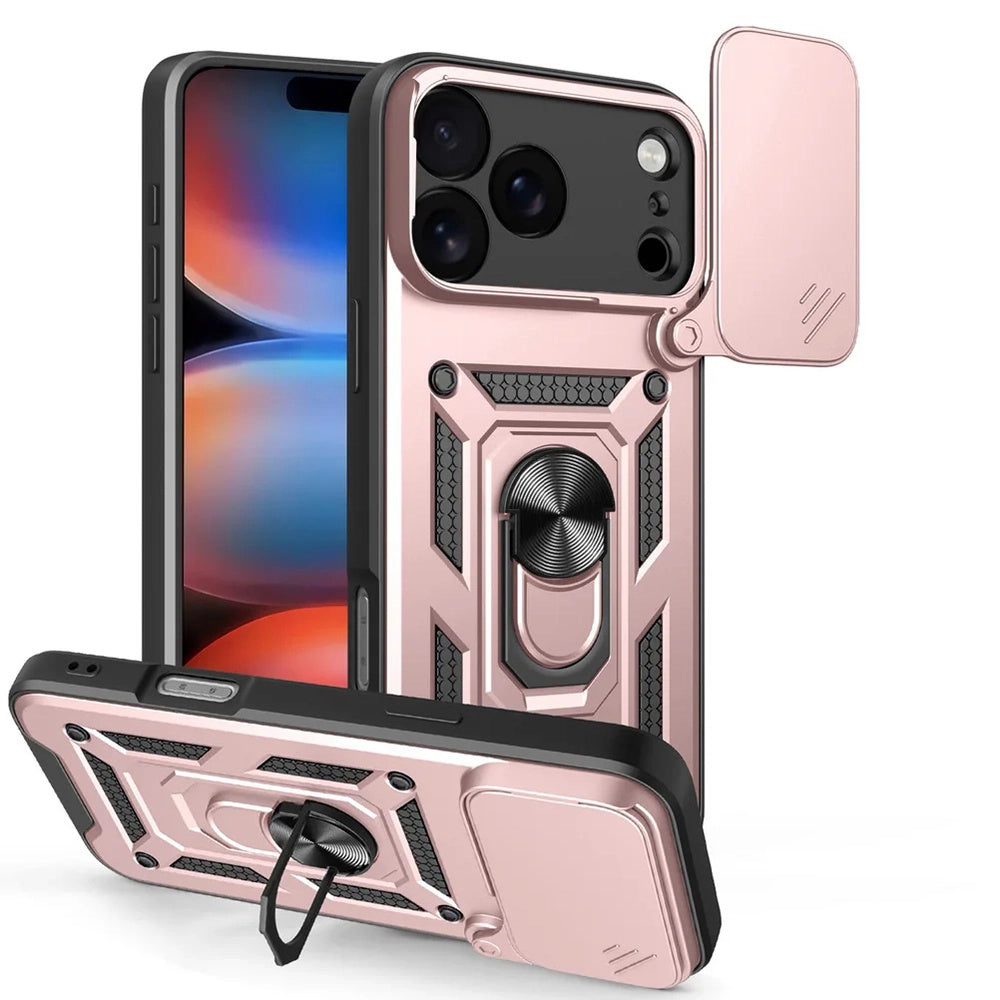 Futrola za Apple iPhone 17 Pro, Techsuit, CamShield, Roze
