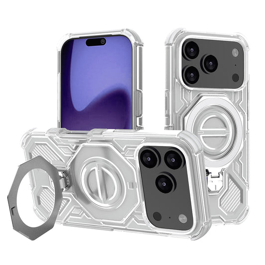 Futrola za Apple iPhone 17 Pro, Techsuit, Carbon Shield Pro, Bela