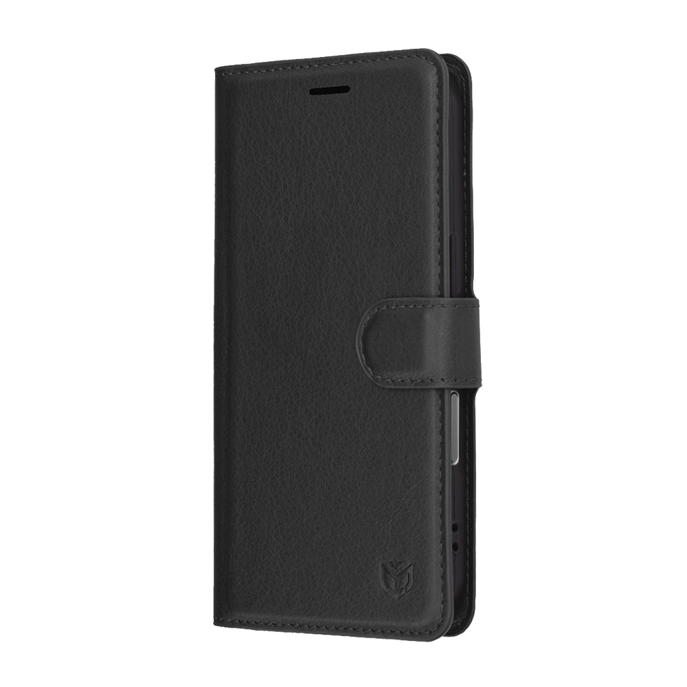 Futrola za Apple iPhone 17 Pro, Techsuit, Leather Folio, Crna