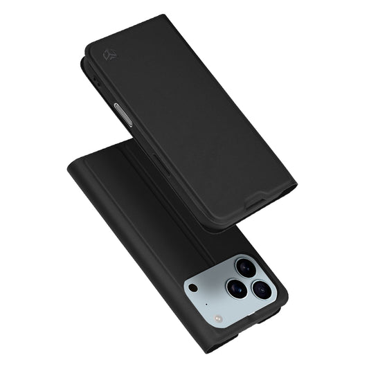 Futrola za Apple iPhone 17 Pro, Techsuit, Magskin Book, Crna