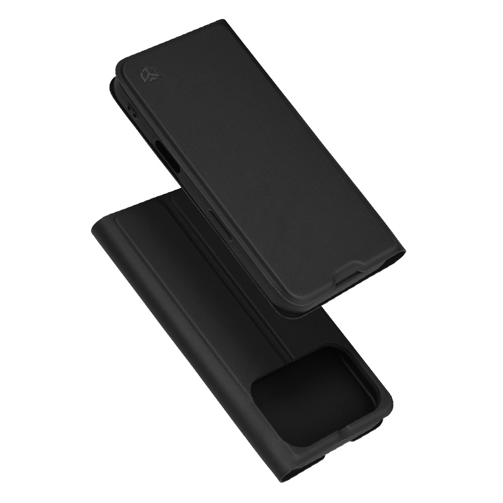 Futrola za Apple iPhone 17 Pro, Techsuit, Magskin Book, Crna