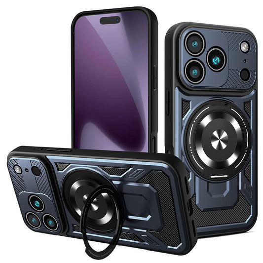 Futrola za Apple iPhone 17 Pro, Techsuit, RuggedCam, Plava