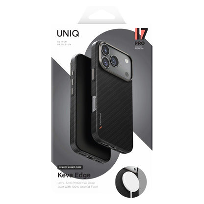 Futrola MagSafe za Apple iPhone 17 Pro, UNIQ, Keva MagClick, Crna