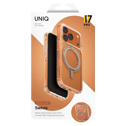 Futrola za Apple iPhone 17 Pro, UNIQ, Swivix, Zlatna