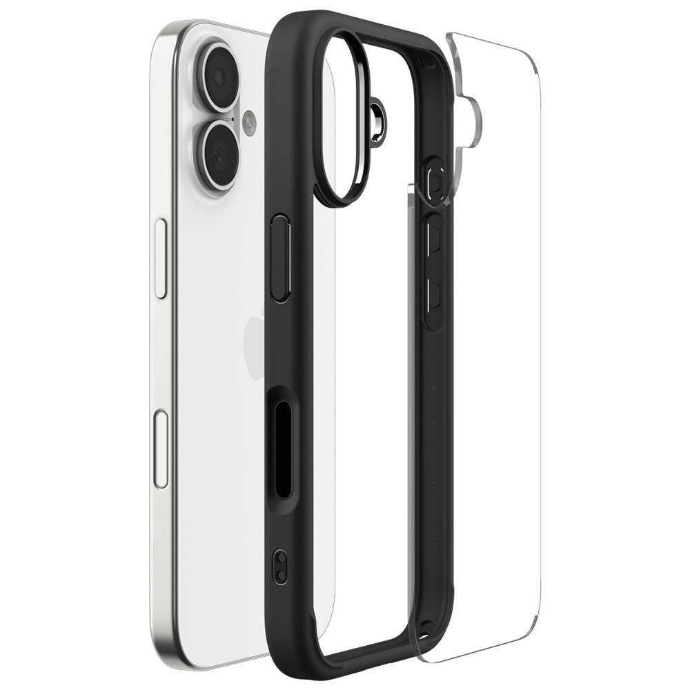 Futrola za Apple iPhone 17, Spigen, Ultra Hybrid, Mat Crna