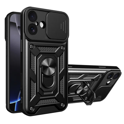 Futrola za Apple iPhone 17, Techsuit, CamShield, Crna