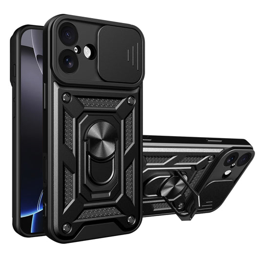 Futrola za Apple iPhone 17, Techsuit, CamShield, Crna
