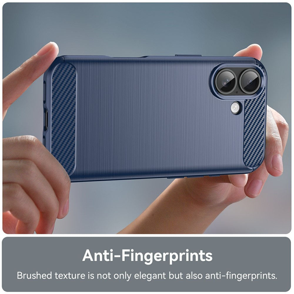 Futrola za Apple iPhone 17, Techsuit, Karbon, Plava