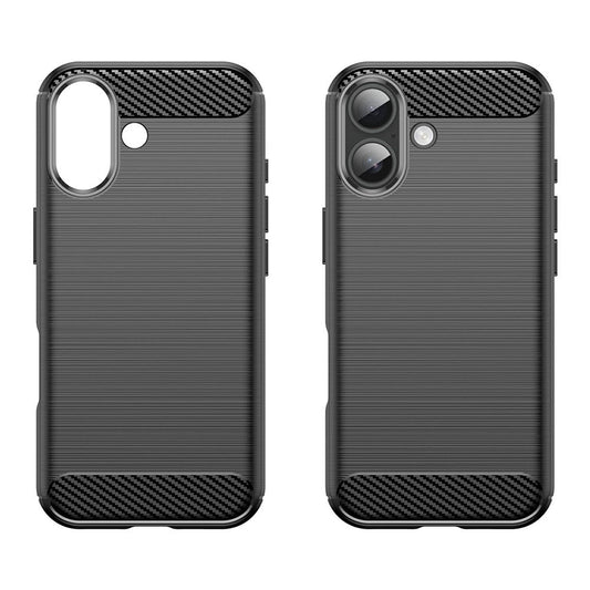 Futrola za Apple iPhone 17, Techsuit, Karbon, Crna