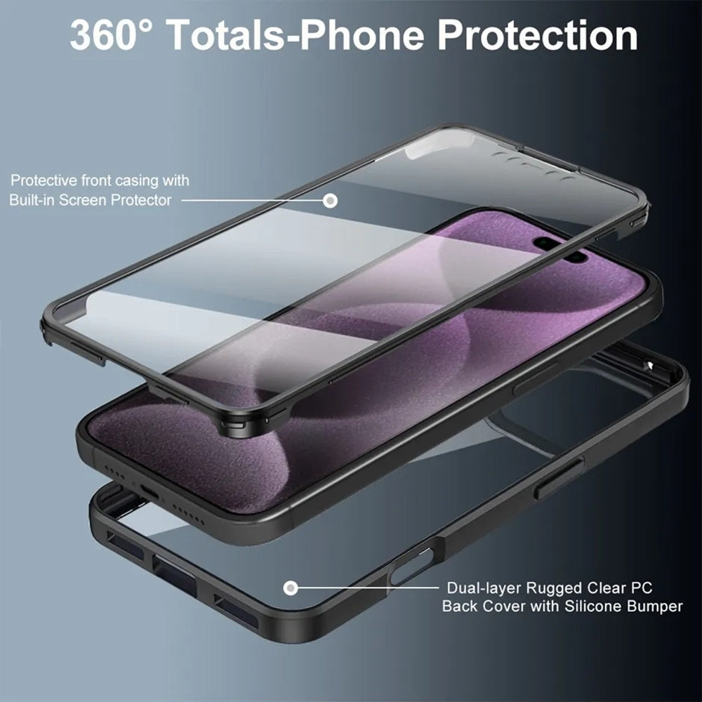 Futrola za Apple iPhone 17, Techsuit, ColorVerse 360, Ljubičasta