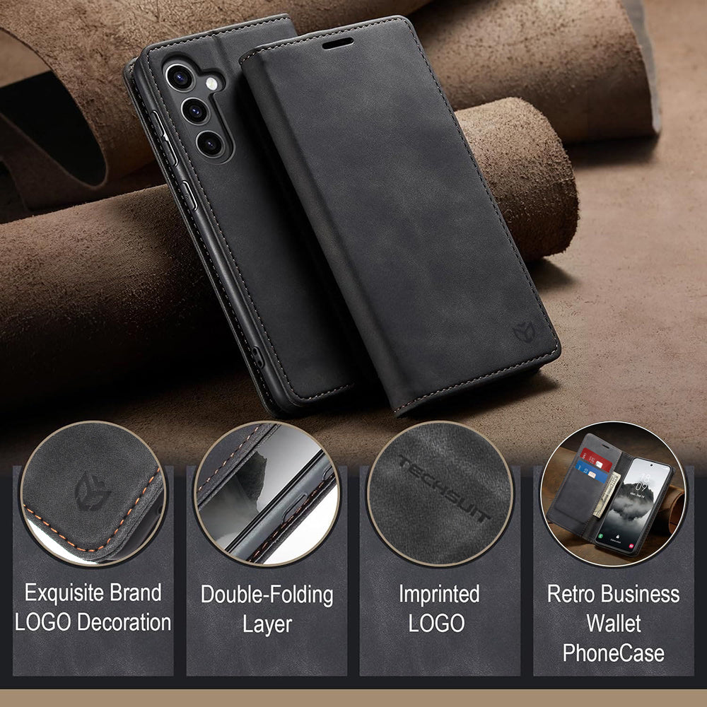 Futrola za Apple iPhone 17, Techsuit, Confy, Crna