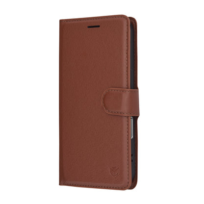 Futrola za Apple iPhone 17, Techsuit, Leather Folio, Braon