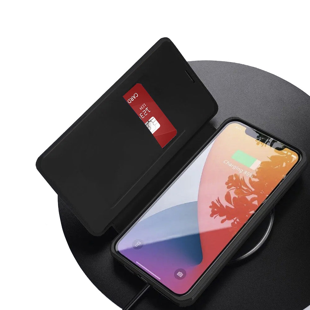 Futrola za Apple iPhone 17, Techsuit, Magskin Book, Crna